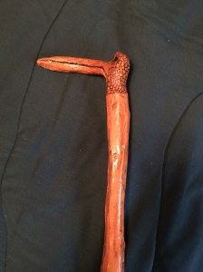 Hand carved cane 
